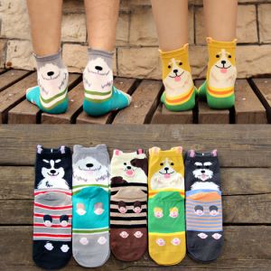 Ponožky s motivem psa - corgi 3