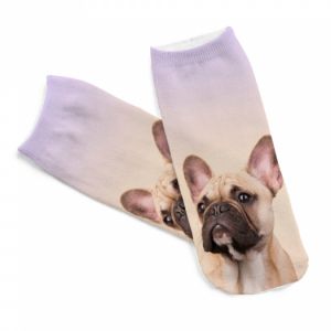 Ponožky  s motivem psa - buldoček 73