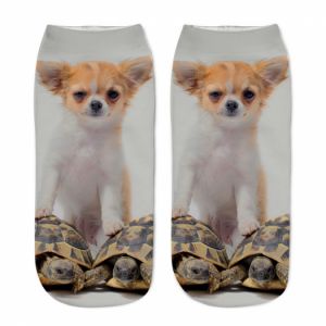 Ponožky  s motivem psa - čivava