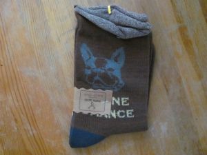 Ponožky - buldoček - boston teriér 333