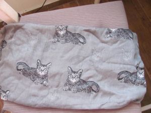 Dámský šátek- motiv kočka 1