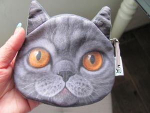 Peněženka na drobné motiv kočka