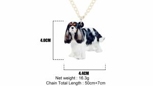 Cavalier King Charles Spaniel Dog Necklace 