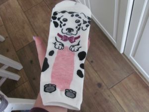 Ponožky motiv pes - dalmatín 119