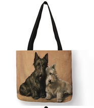 Nákupní taška motiv pes - skotský teriér 2