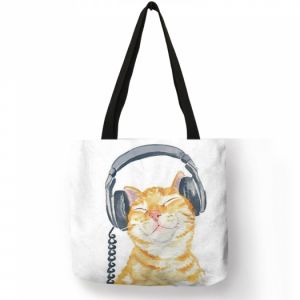 Nákupní taška motiv kočka více variant 3