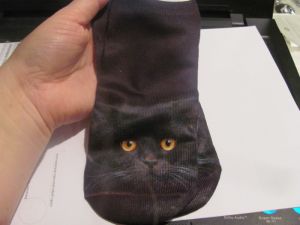 Ponožky motiv kočka