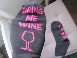Ponožky dones mi víno
