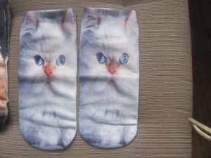 Ponožky s motivem kočka G