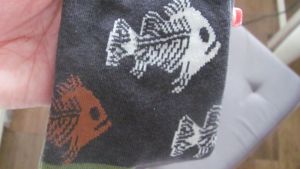 Ponožky motiv ryba 