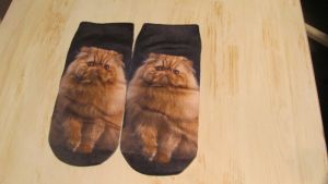 Ponožky motiv kočka 19