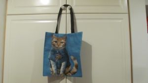 Nákupní taška motiv kočka 3