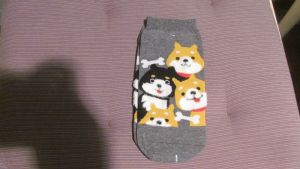 Ponožky motiv pes - shiba či akita