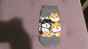 Ponožky motiv pes - shiba či akita