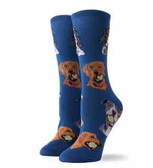 Ponožky motiv pes - mix ras 687