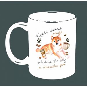 Hrníček motiv pes - Shiba Inu 32