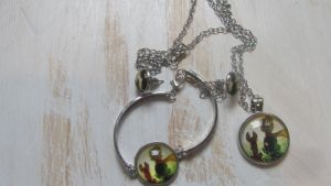 Set náhrdelník, náušnice  a náramek - Malý Princ 15
