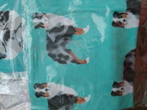 Multifunkční šátek motiv pes - Aussie, šeltie
