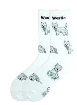 Ponožky motiv pes - westík 2020
