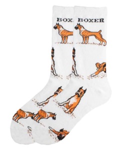 Ponožky motiv pes - Boxér 20205