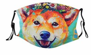 Ústenka motiv pes - Shiba inu 74