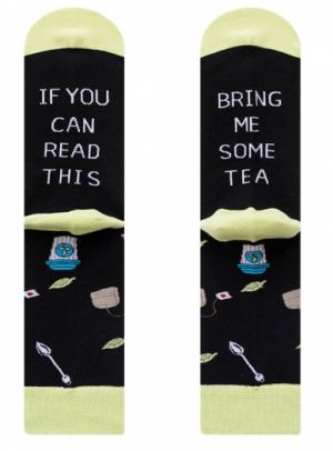 Ponožky motiv čaj 