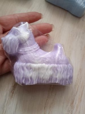 Mýdlo ve tvaru psa -  Levandule  - skotský teriér  2